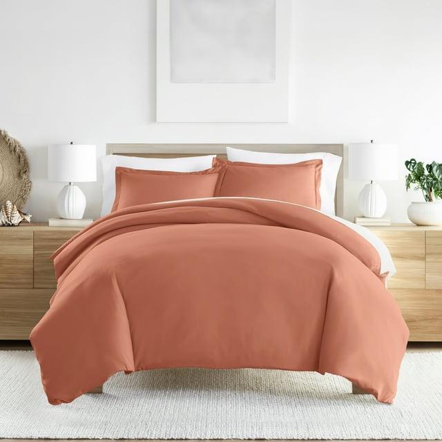IEnjoy Home Super Soft Double Brushed Duvet Cover Set