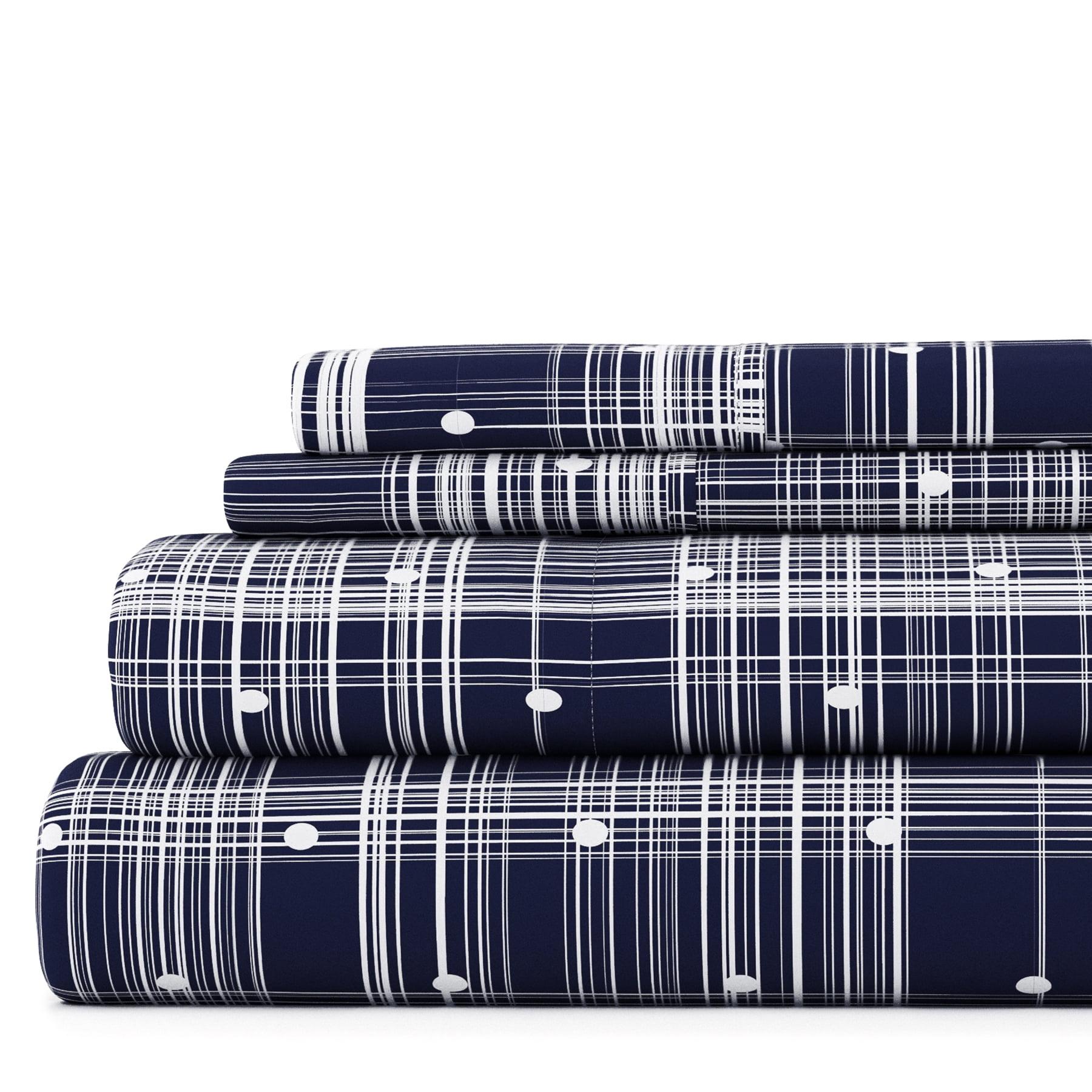 IEnjoy Home Simply Soft™ Polka Dots Microfiber Sheet Set & Reviews | Wayfair