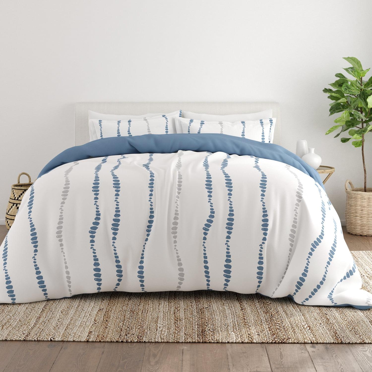 Urban Vibe Pattern Reversible Duvet Cover Set