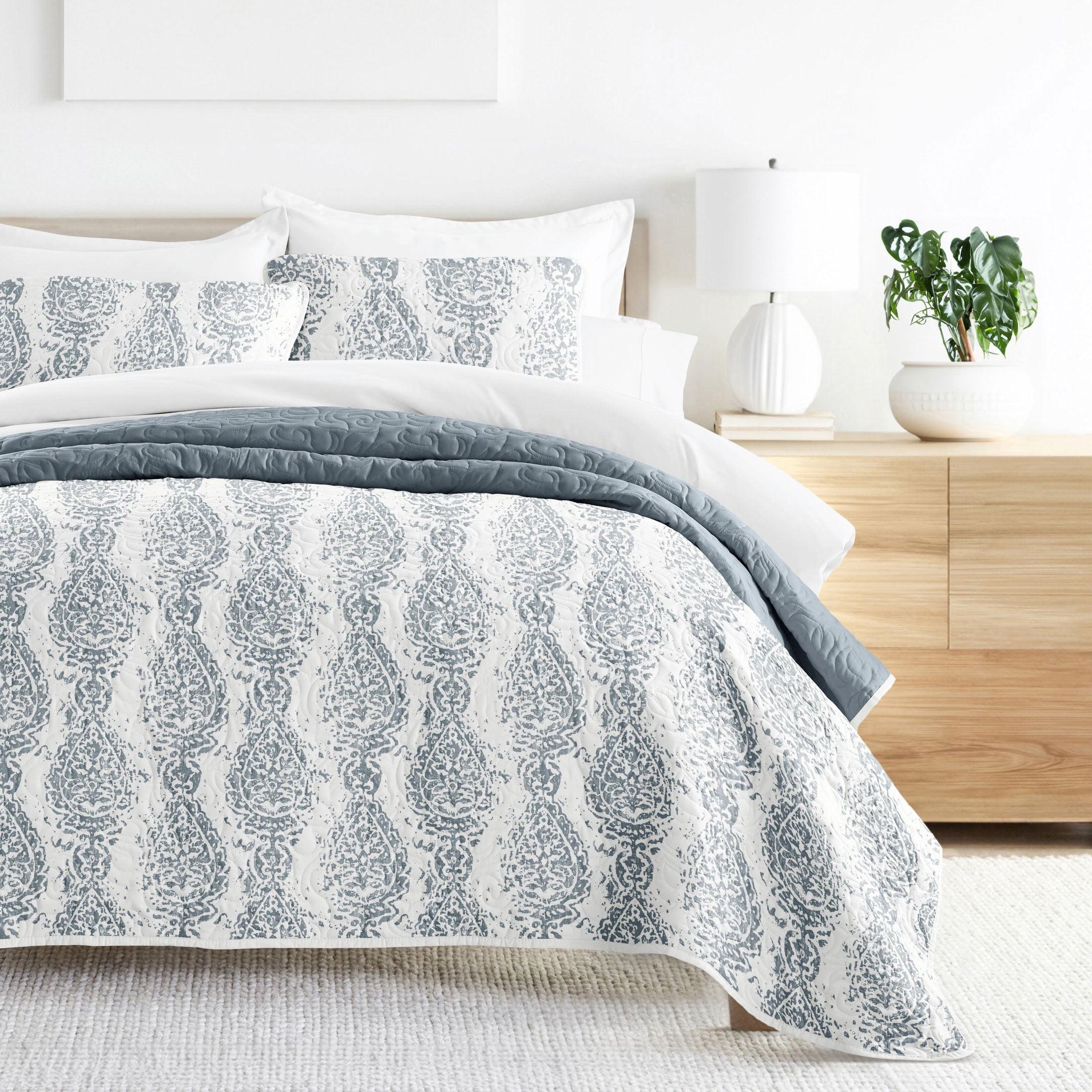 Becky Cameron Damask Quilt Set