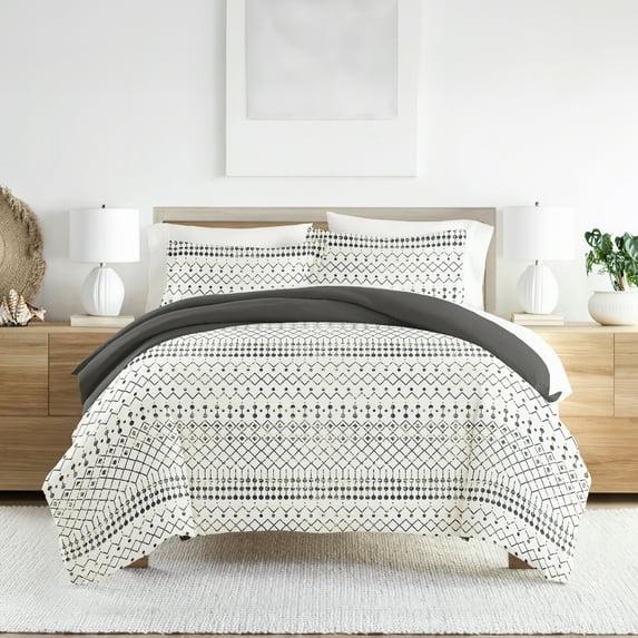 Becky Cameron Duvet Cover Set Etched Gate Pattern Reversible