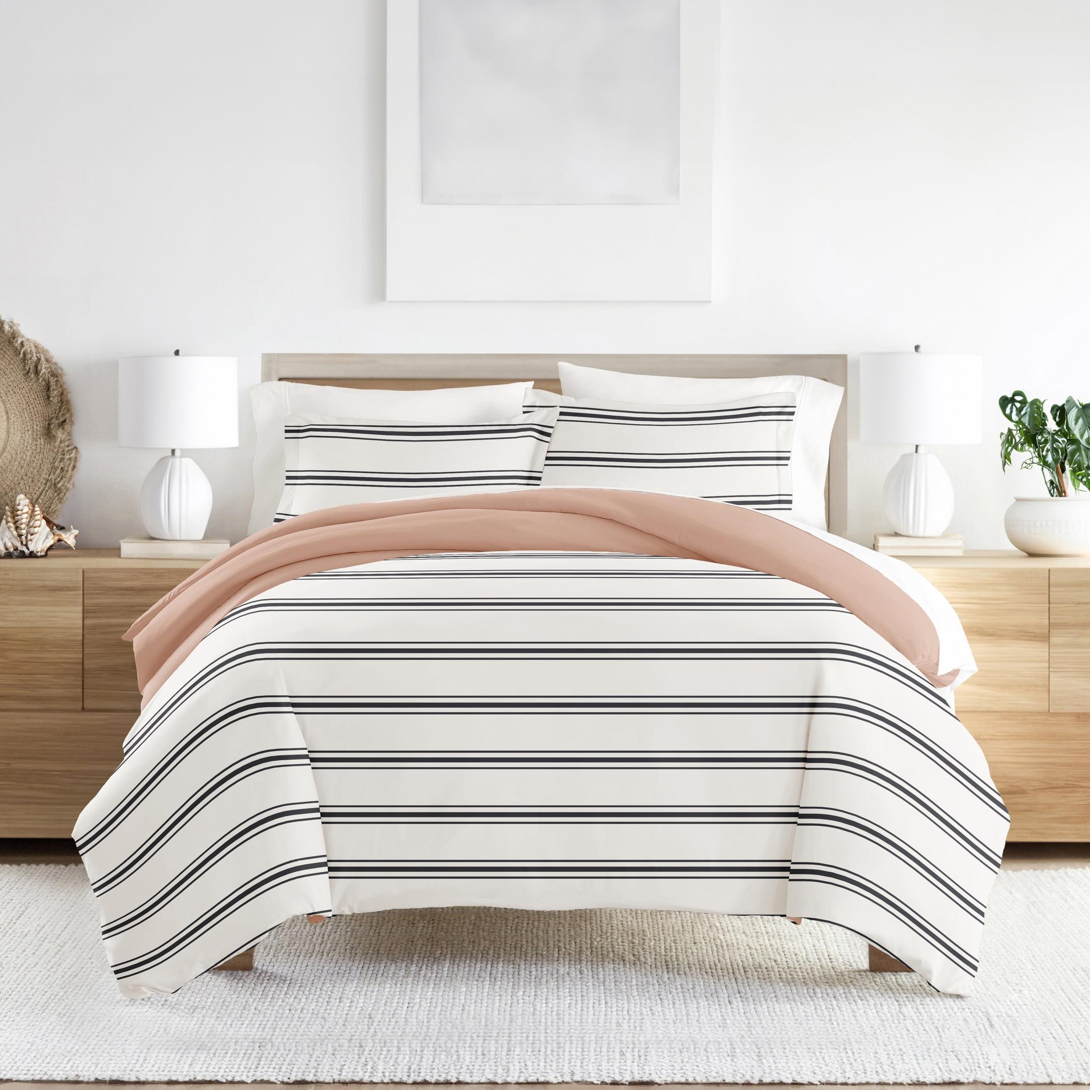 Becky Cameron Desert Stripe Reversible Duvet Cover Set