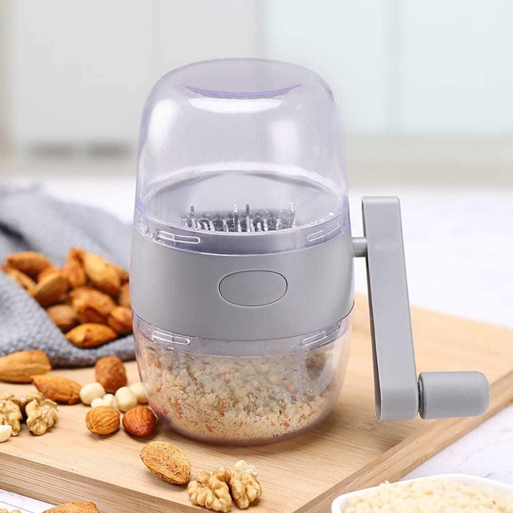 Apmemiss Clearance Food Chopper Nut Chopper Grinder Hand Crank for Nuts Walnut Pecans Portable MultiChopper Shredder for Making Toppings Manual Mini Food Shredder Nut Chopper Garlic Kitchen Tool