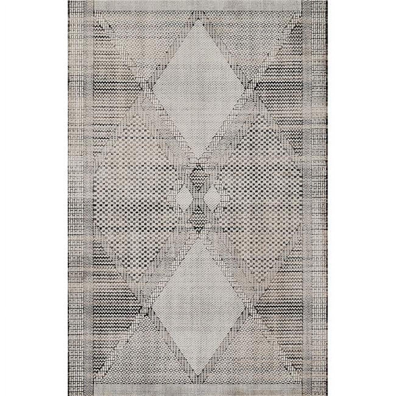 Momeni Noho Polyester Ivory Area Rug 3'11" X 5'7"