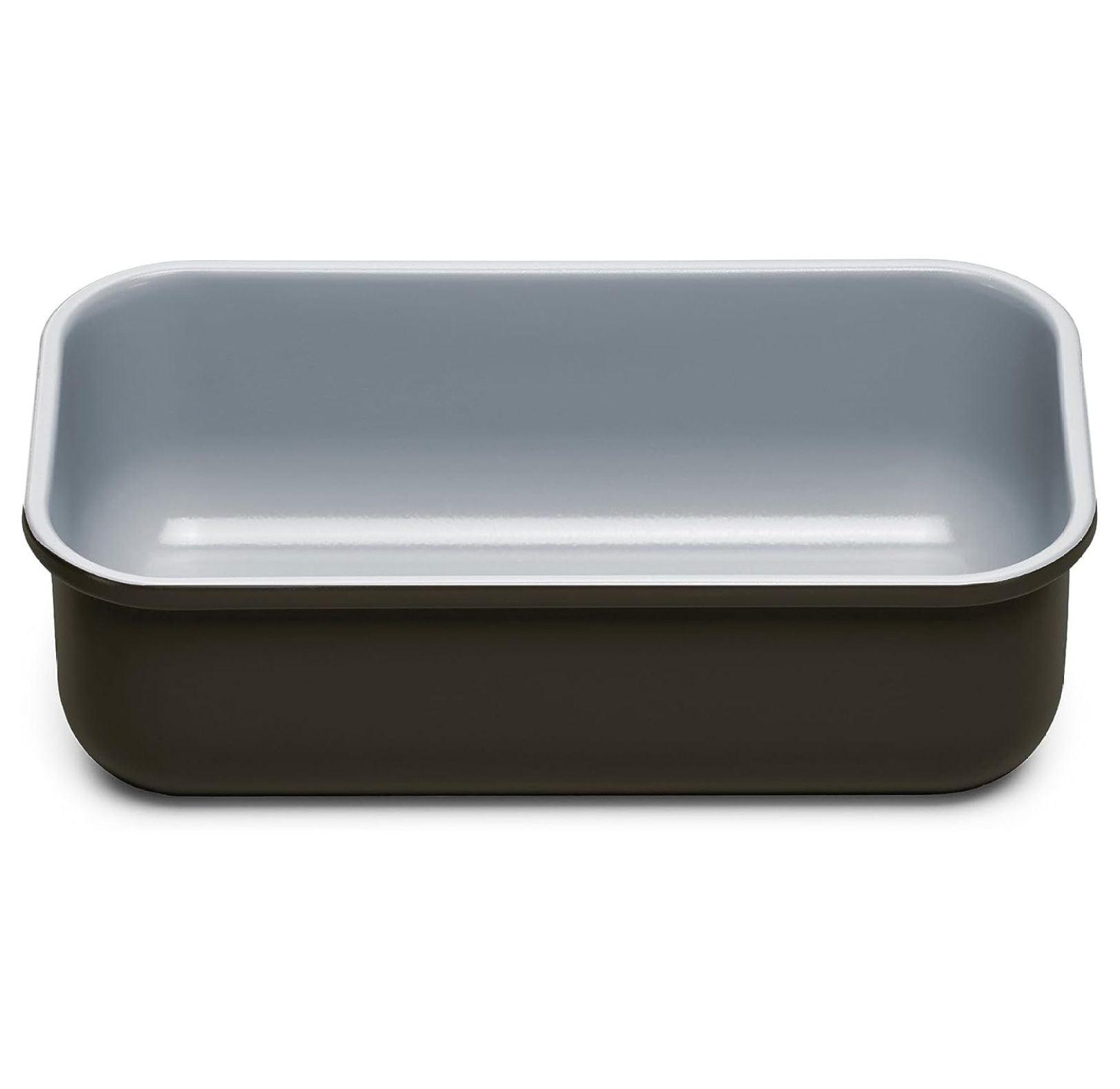 Black Ceramic Non-Toxic 1 lb Loaf Pan