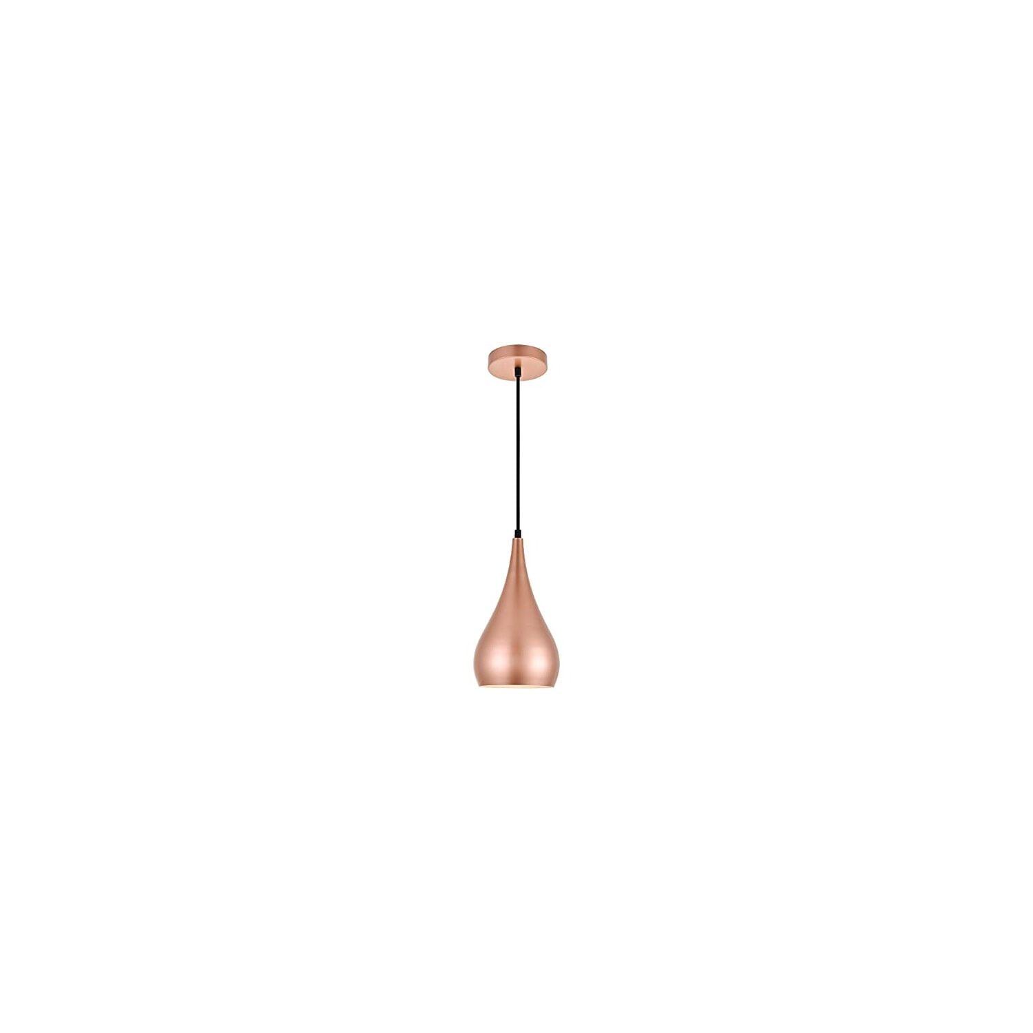 Nora 1 Light Honey Gold Pendant