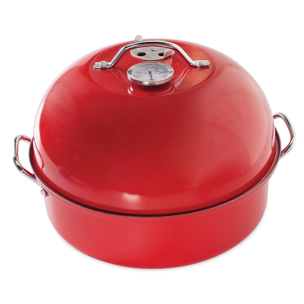 365 All-American Indoor/Outdoor Kettle Smoker in Red