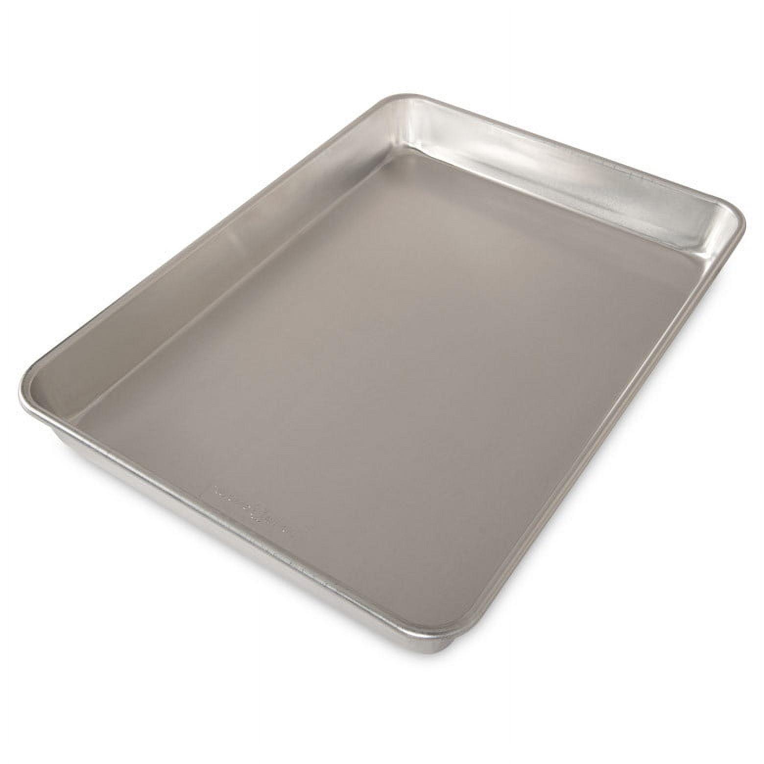 Nordic Ware High-Sided Silver Aluminum Sheet Cake Pan