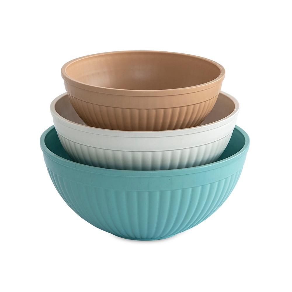 Nordic Ware 3-Piece Prep & Serve Mixing Bowl Set