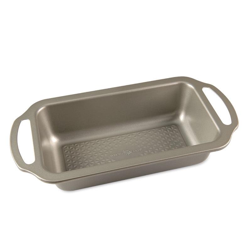 Nordic Ware 9'' Light Champagne Nonstick Carbon Steel Loaf Pan