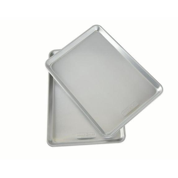 (2 pack) Nordic Ware Naturals 18" x 13" Aluminum Half Sheet, Rectangular Cookie & Baking Sheet Pan