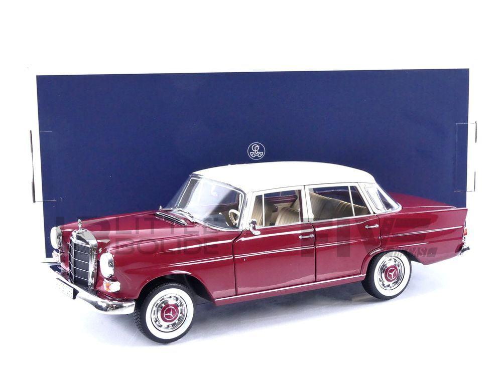 1966 Mercedes-Benz 200 Red with Beige Top 1/18 Diecast Model Car by Norev