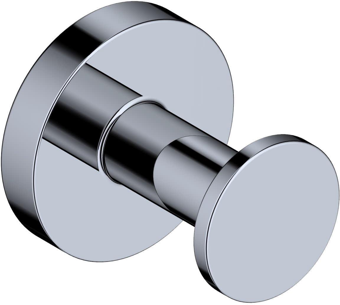 WS Bath Collections Wall Mounted Towel Hook Norm WSBC 268608 CR