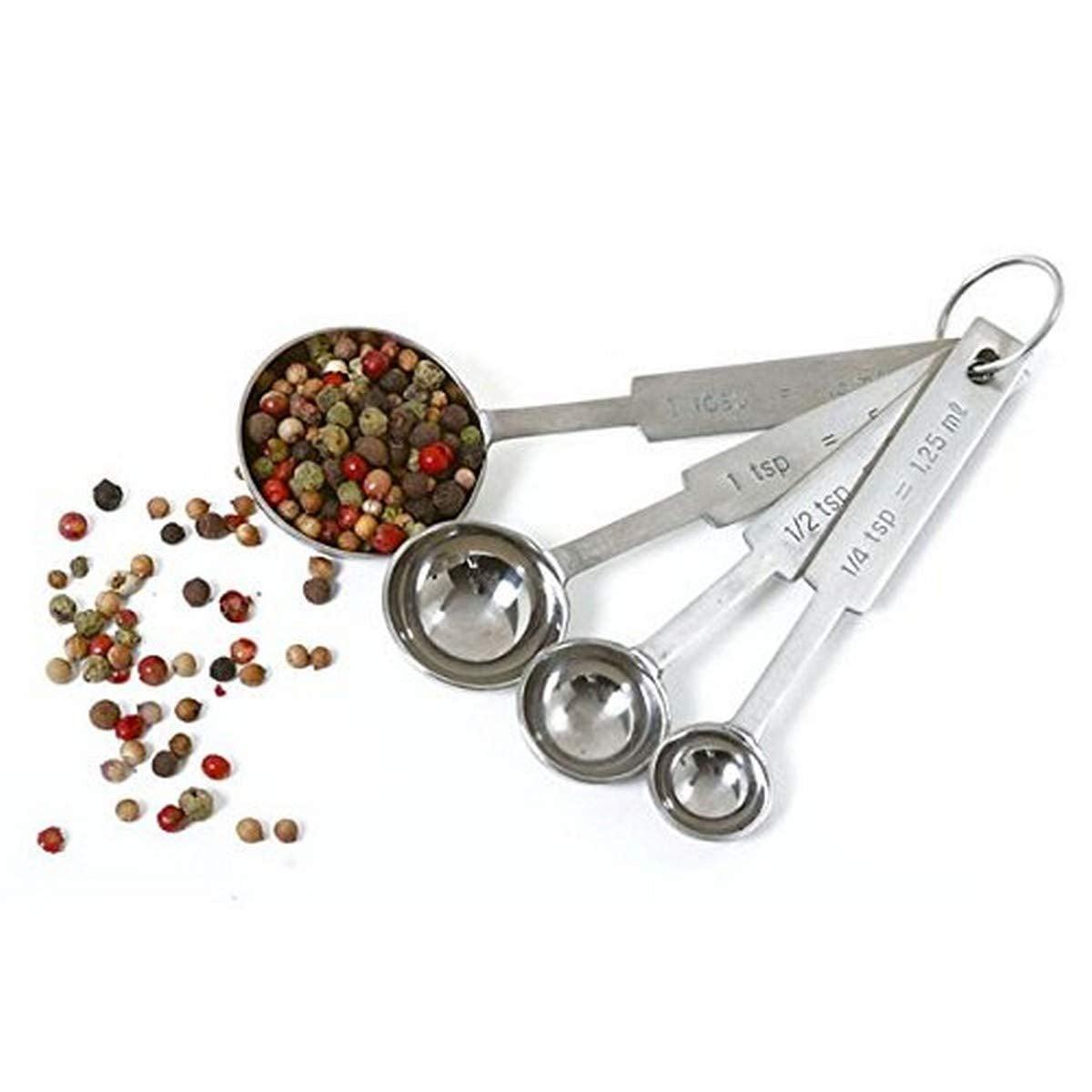 Stainless Steel Metric Measuring Spoons Set