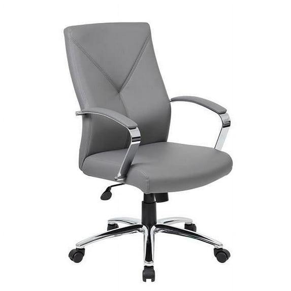 Boss Office Products Leather Conference Chair