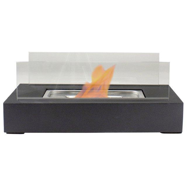 Northlight 13.75" Bio Ethanol Ventless Portable Tabletop Fireplace with Flame Guard
