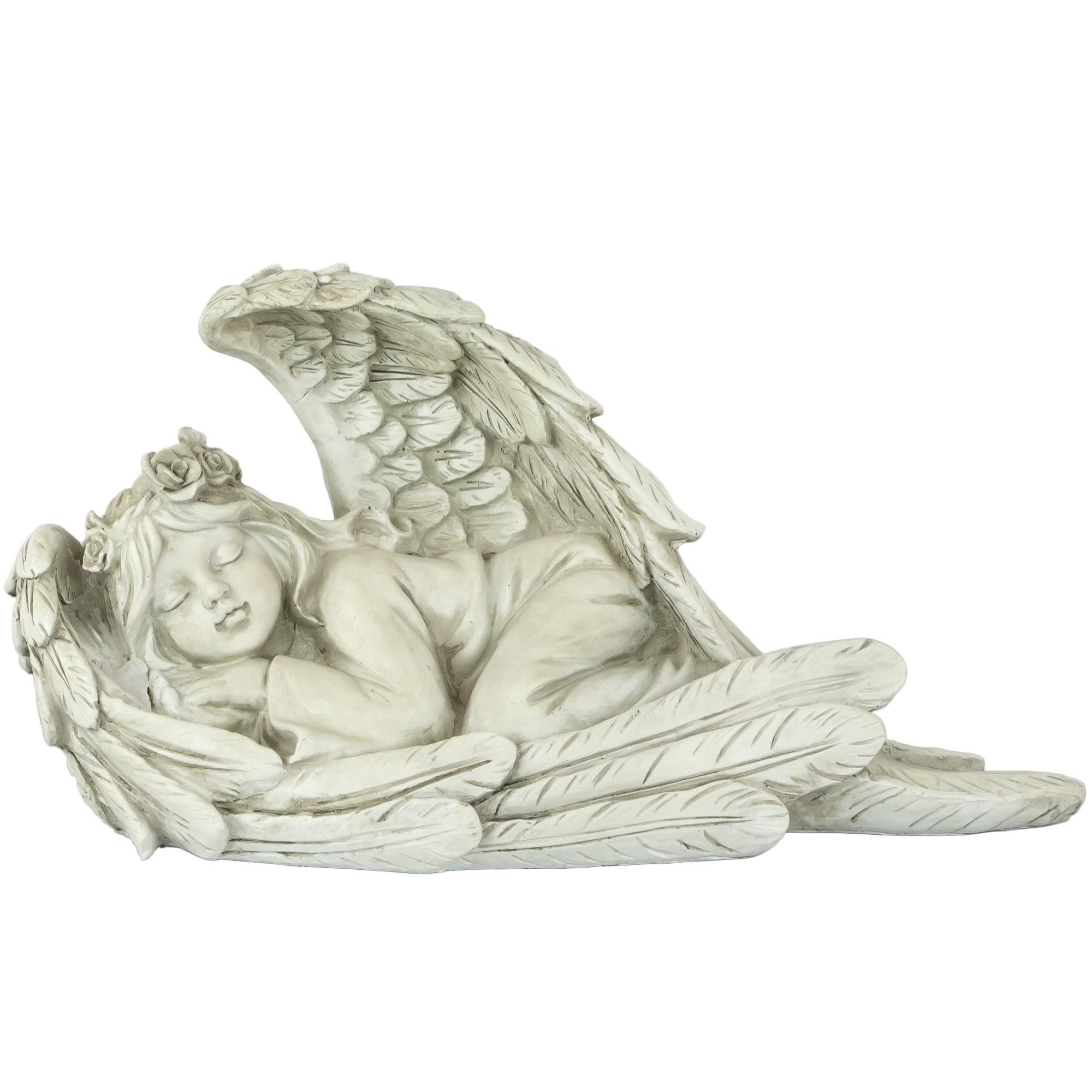 Northlight Seasonal 16" Sleeping Heavenly Angel Outdoor Garden Statue