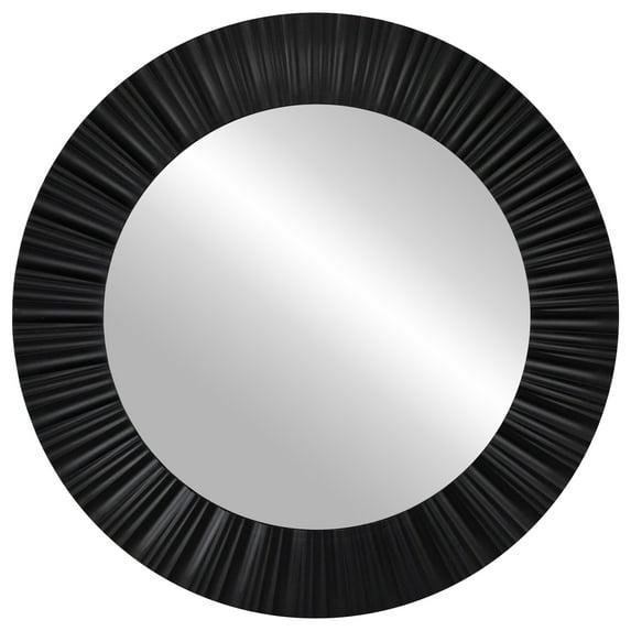 Northlight Seasonal Elegant 20" Contemporary Fluted Round Mirror Wall Decor