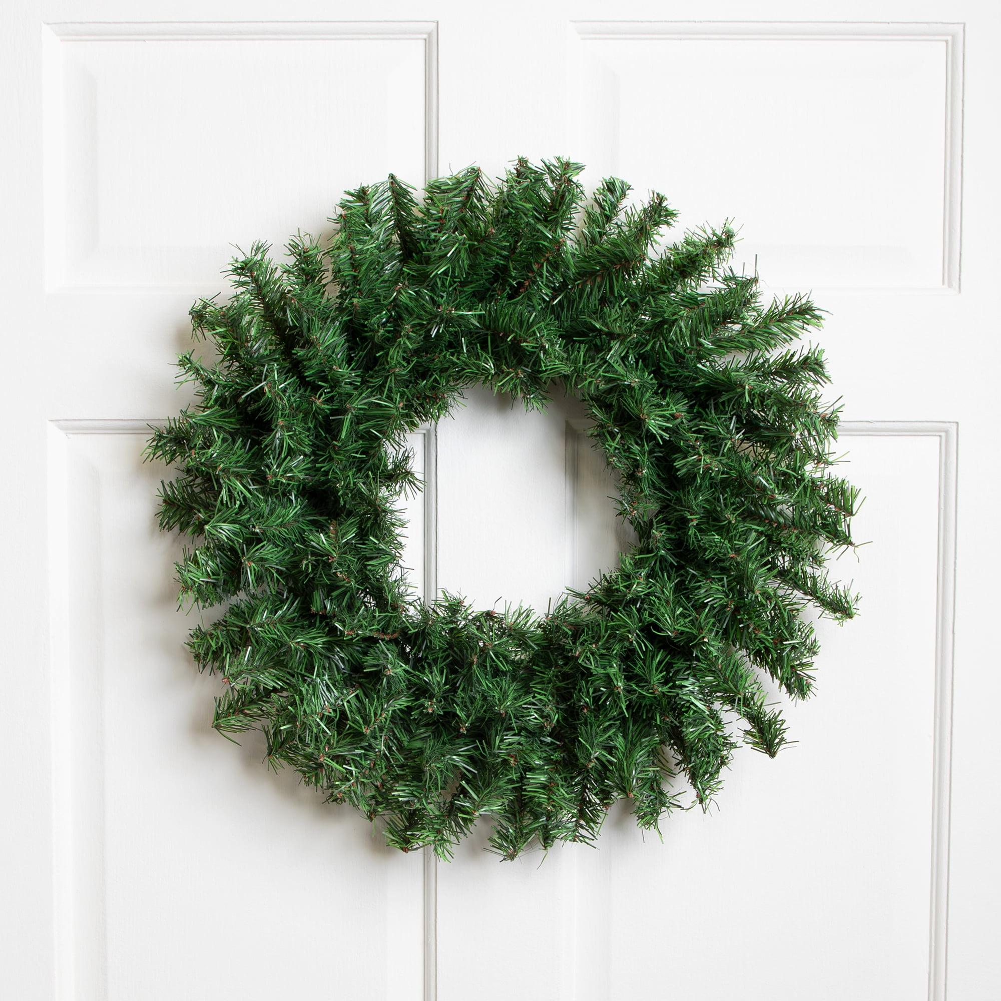 Canadian Pine Artificial Christmas Wreath Unlit