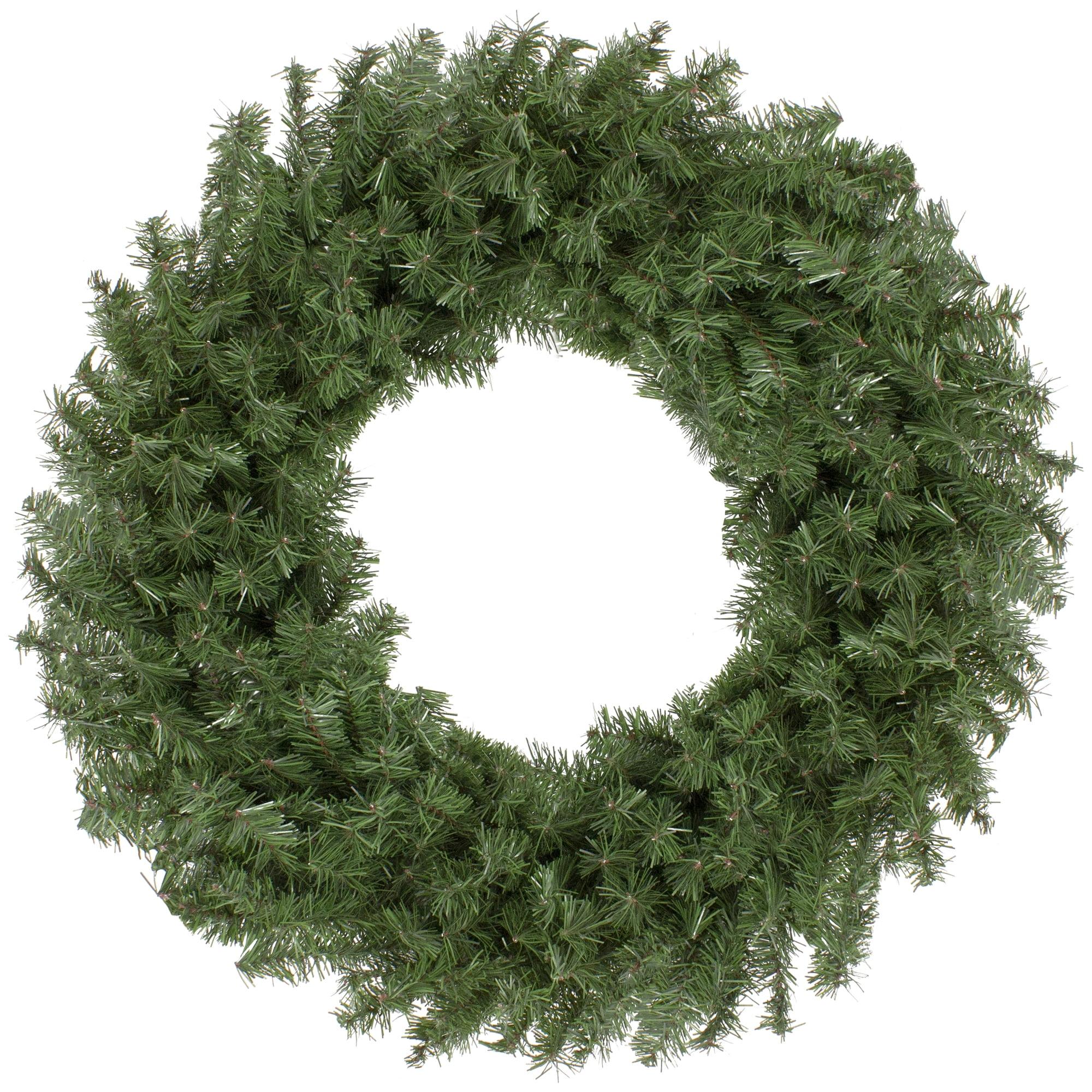 Canadian Pine Artificial Christmas Wreath Unlit