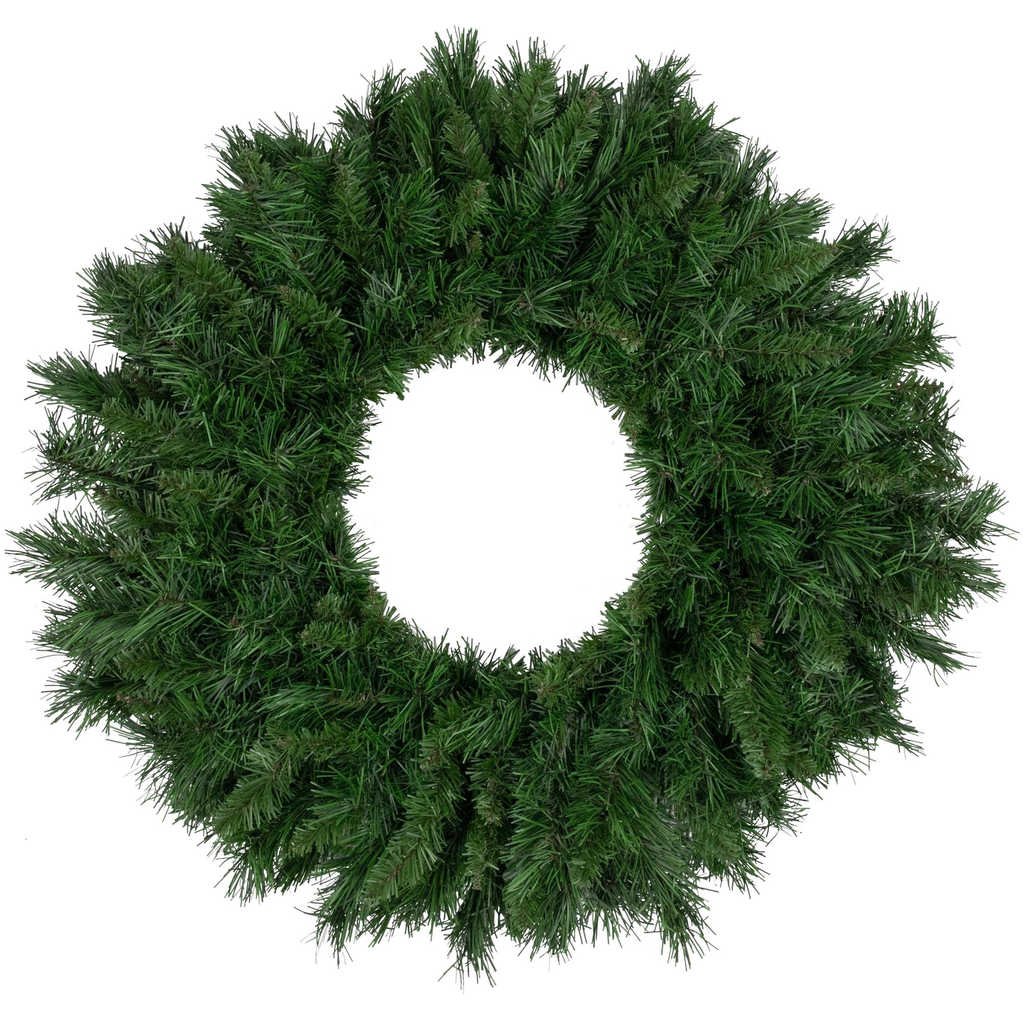 Faux Pine Wreath