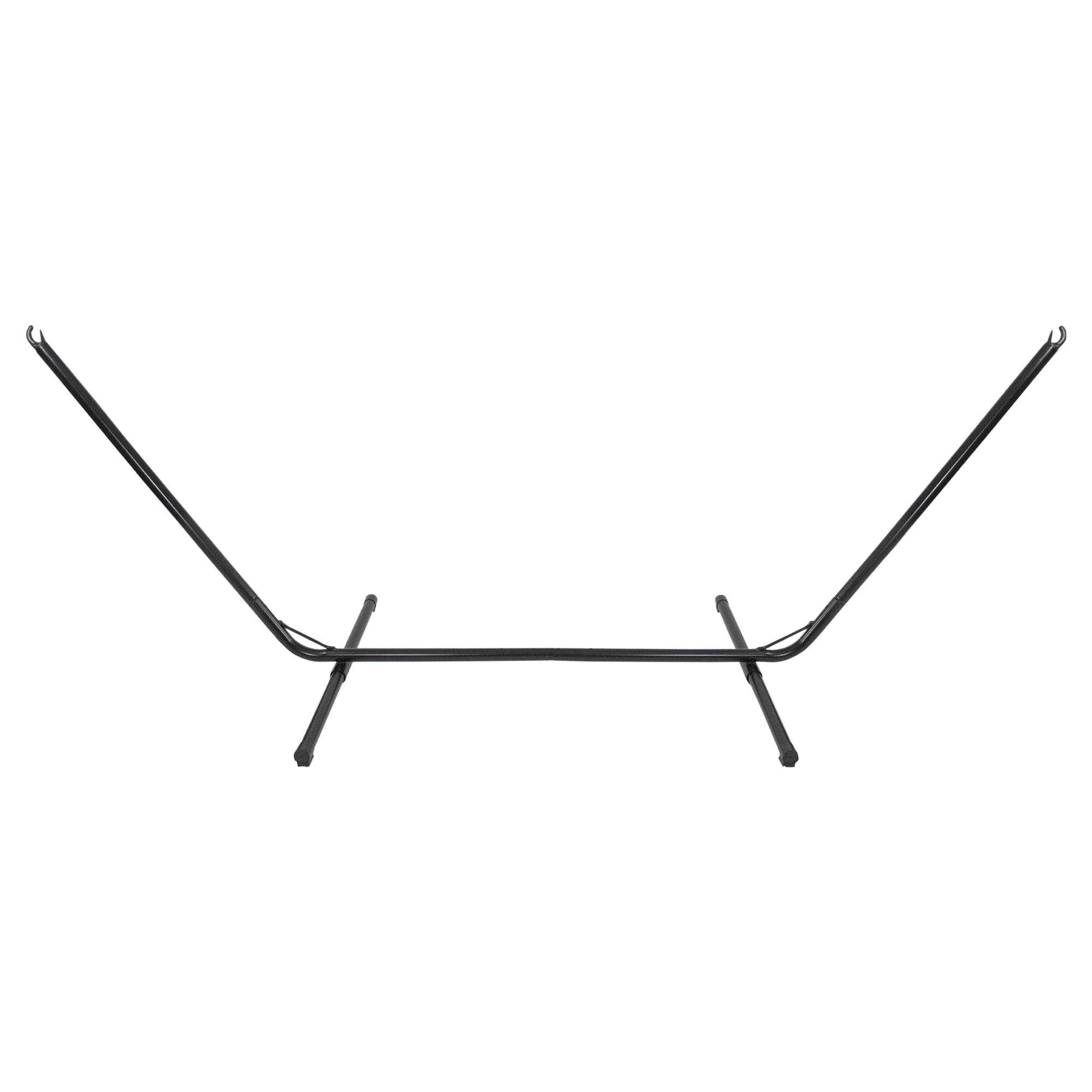 Northlight Seasonal 11ft Black Steel Hammock Stand with Hardware