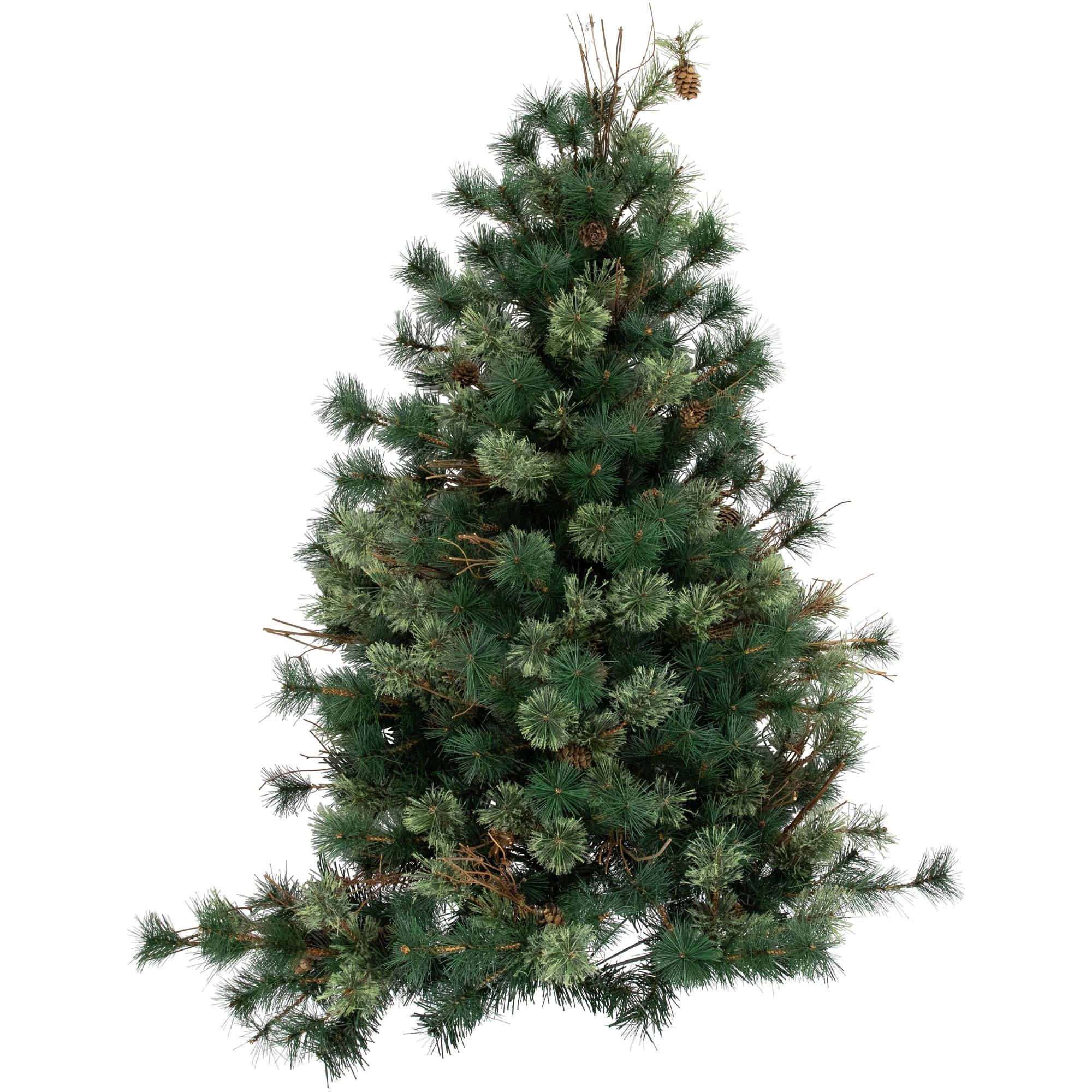 Northlight Country Mixed Pine Artificial Christmas Wall or Door Tree - 4' - Unlit