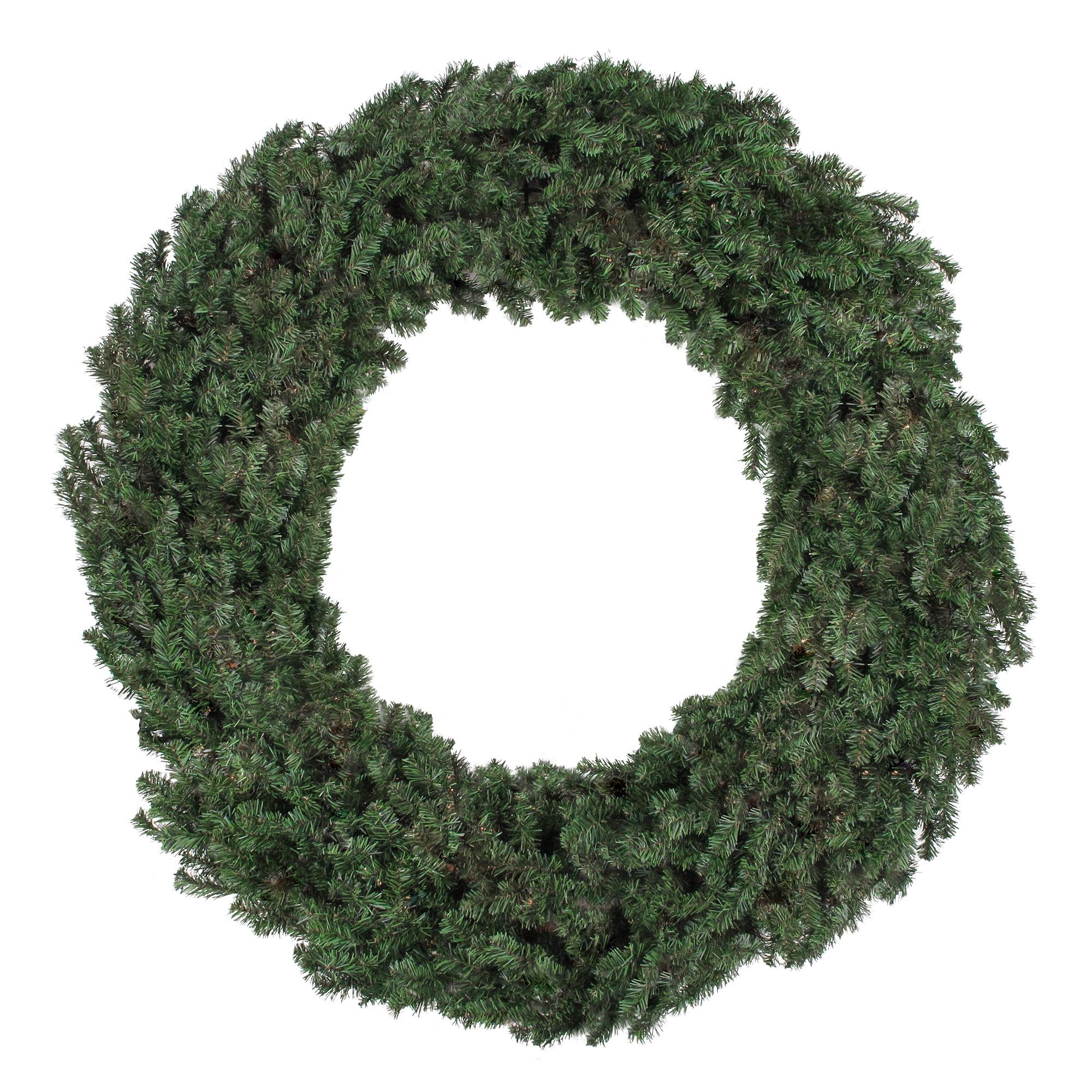 Northlight 60" Unlit Commercial Size Canadian Pine Artificial Christmas Wreath