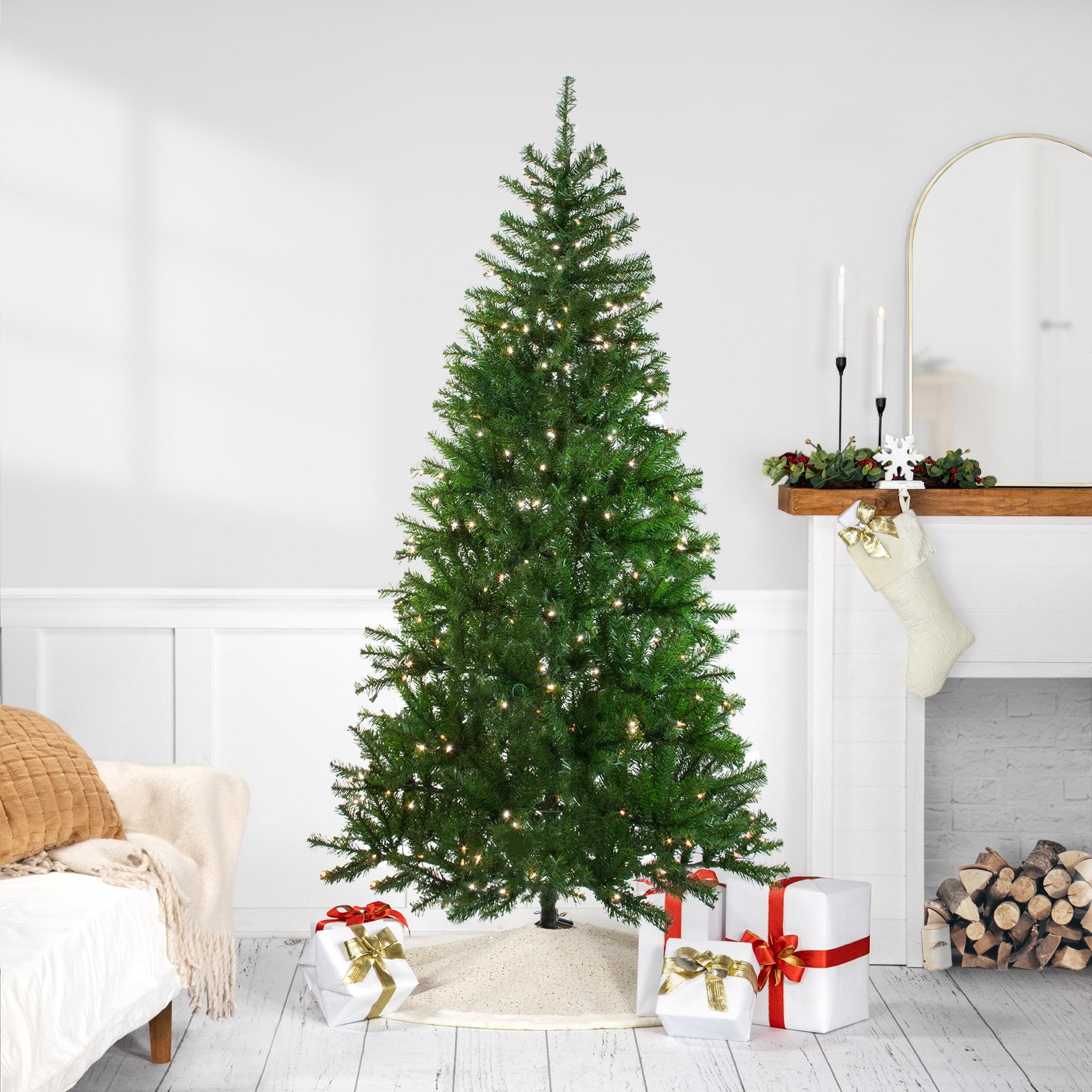 Northlight 7' Pre-Lit Vail Spruce Medium Artificial Christmas Tree - Clear Lights