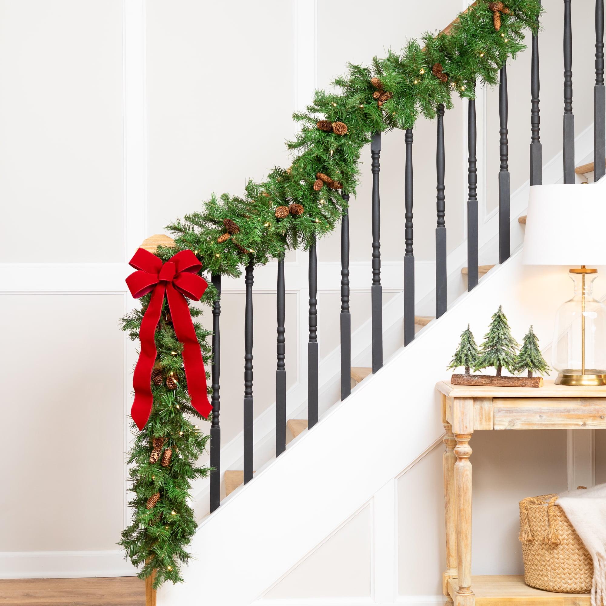 Northlight Seasonal Pre-Lit Dakota Red Pine Artificial Christmas Garland
