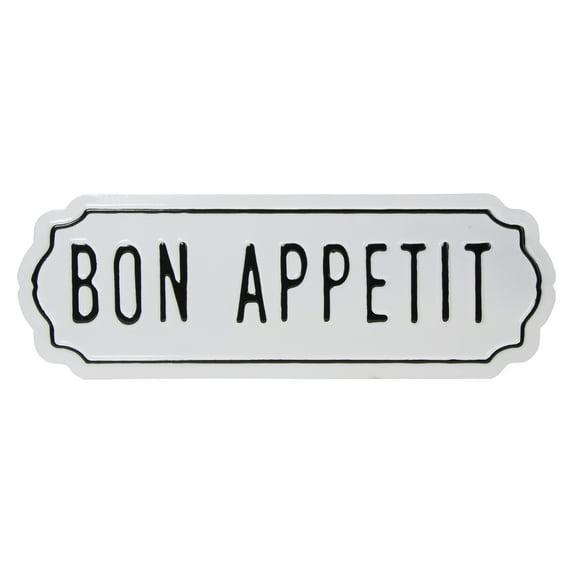Northlight "Bon Appetit" Hanging Metal Wall Sign - 14"