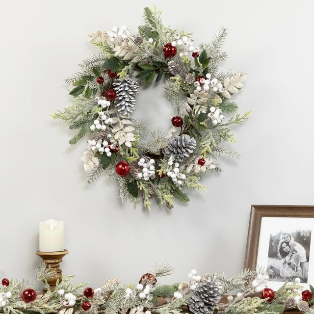 Northlight Seasonal Faux Berry 24'' Wreath