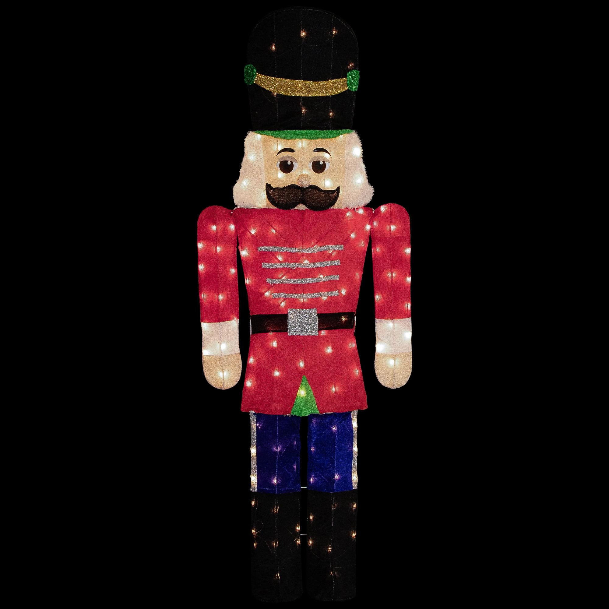 Northlight Lighted Toy Soldier Outdoor Christmas Decoration - 72" - Warm White