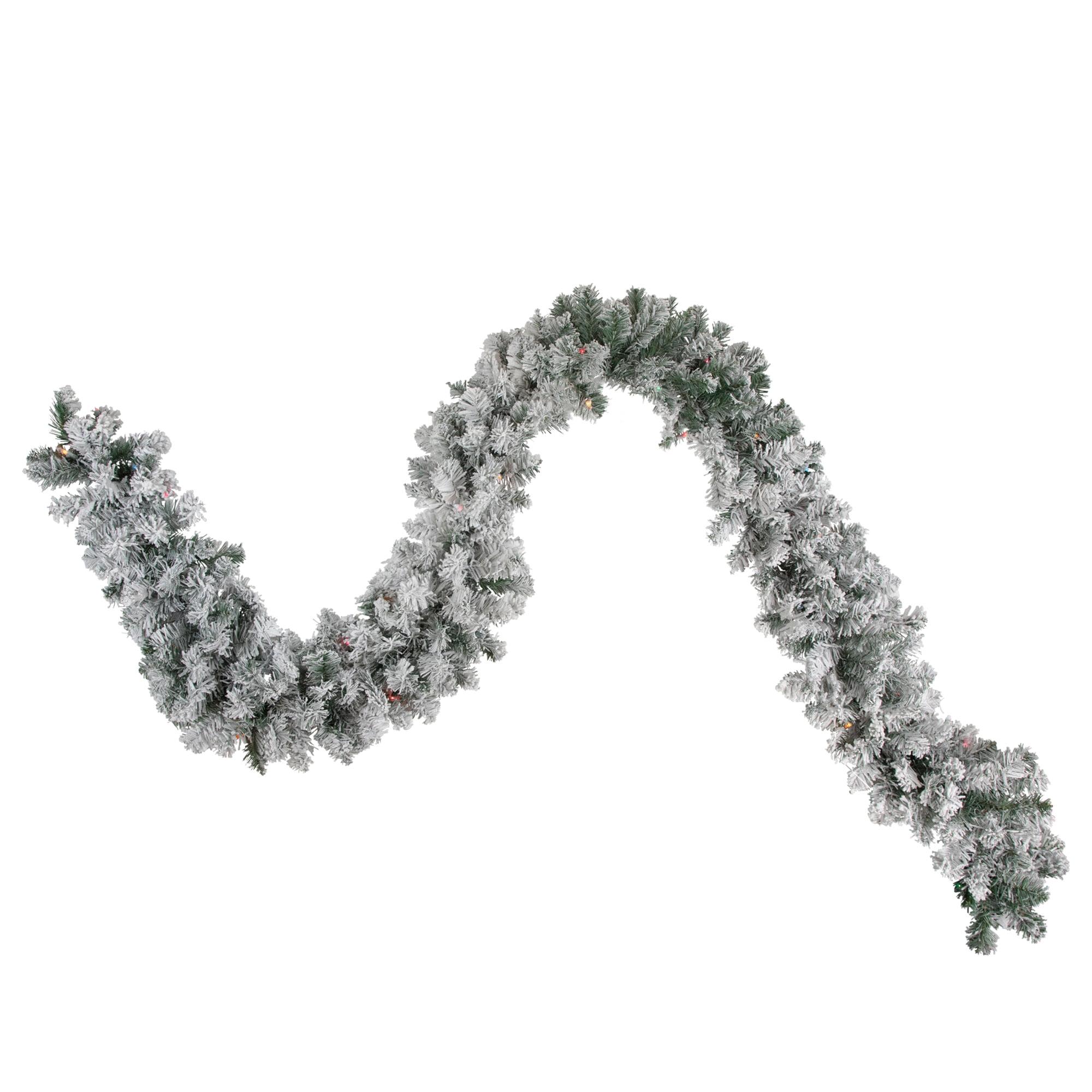 Northlight Seasonal 108'' in. Lighted Faux Pine Garland