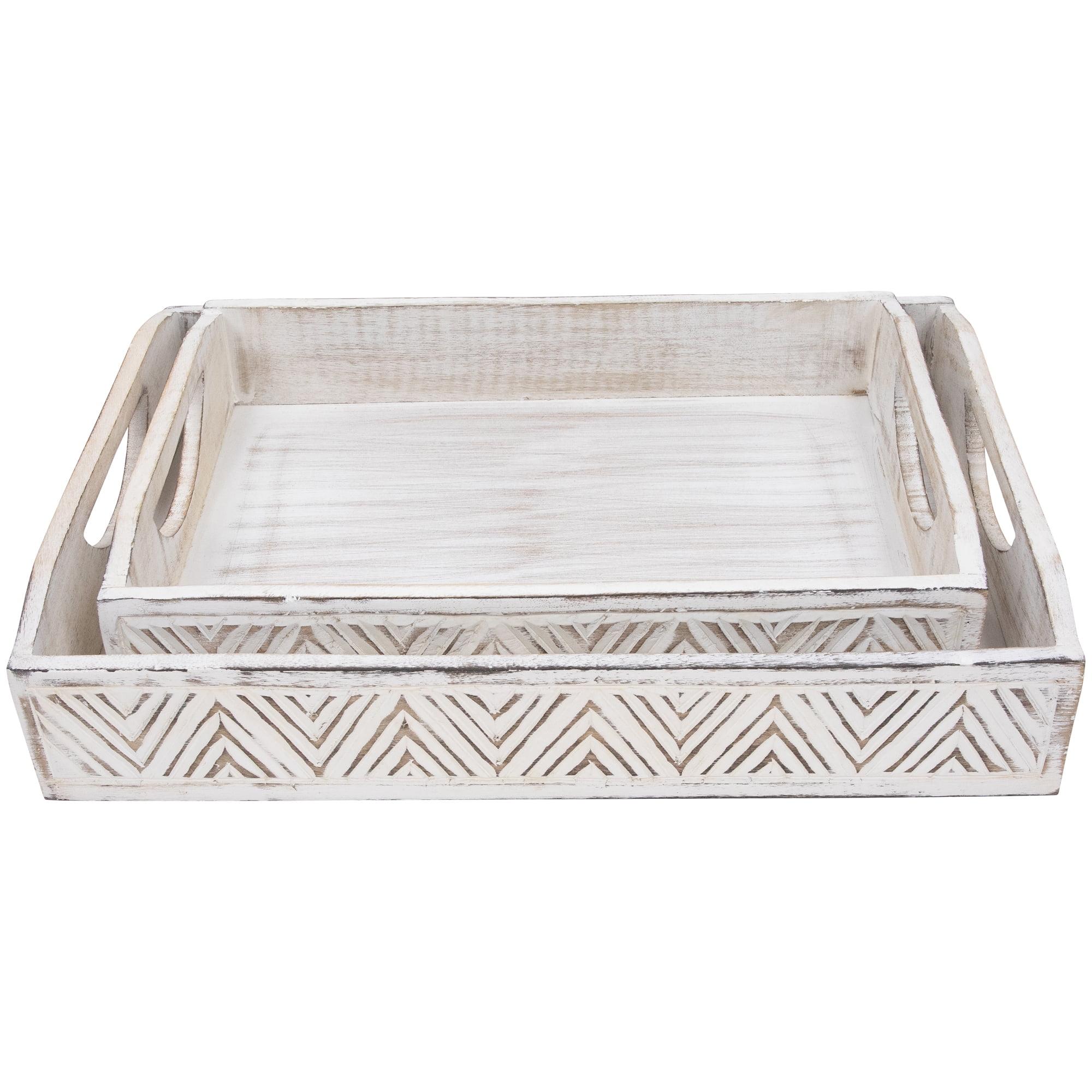 Northlight Seasonal Tray - Set of 2