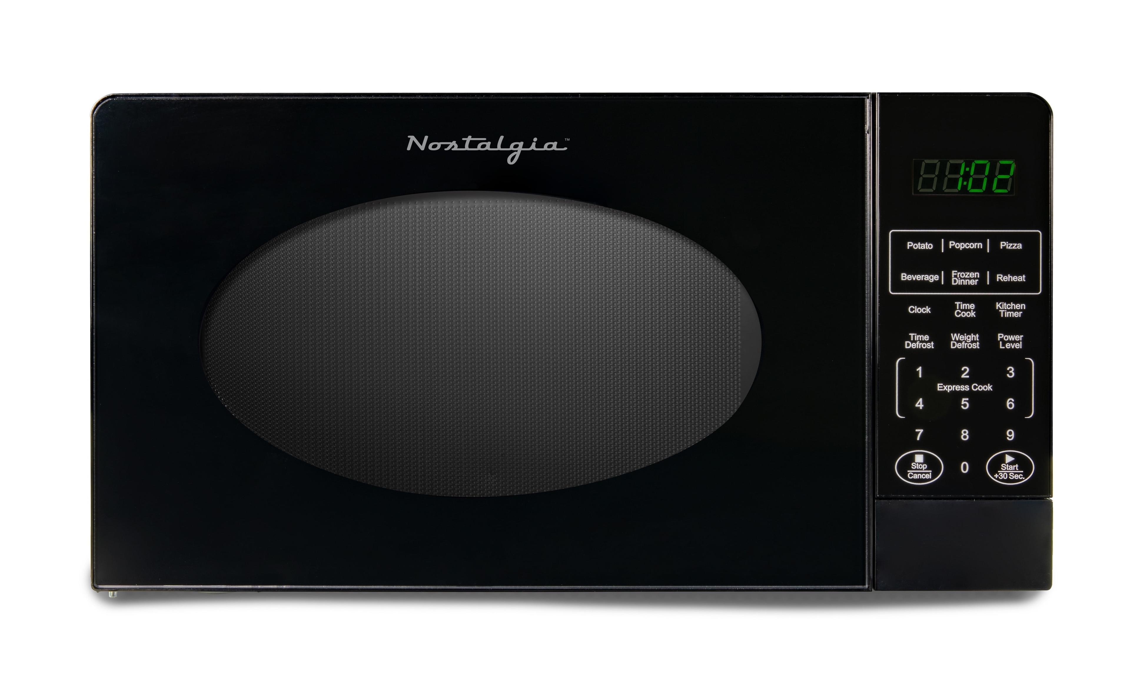 Nostalgia 0.7 Cubic Feet Countertop Microwave