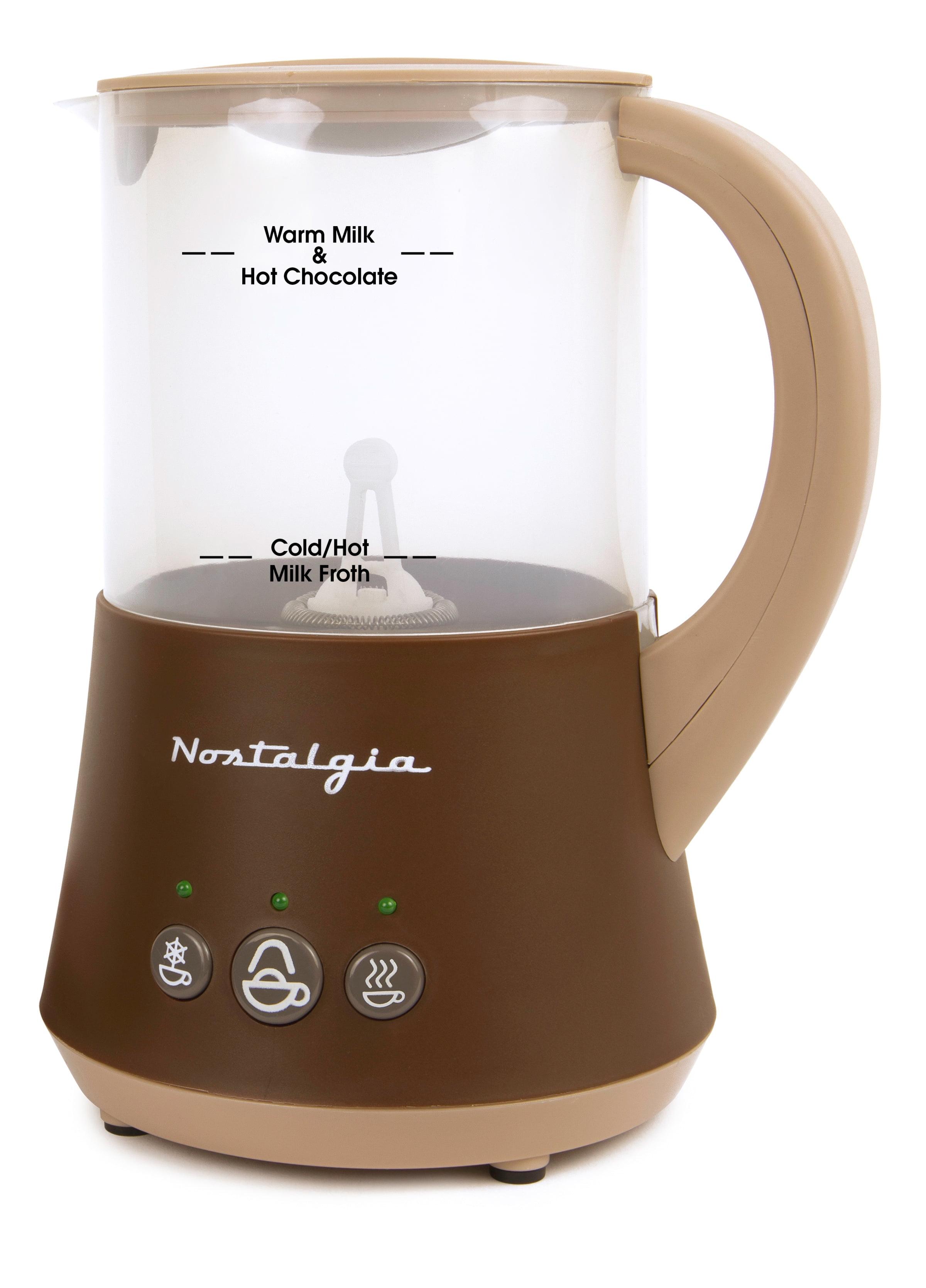 Nostalgia Nostalgia FHCM4BR Frother & Hot Chocolate Maker