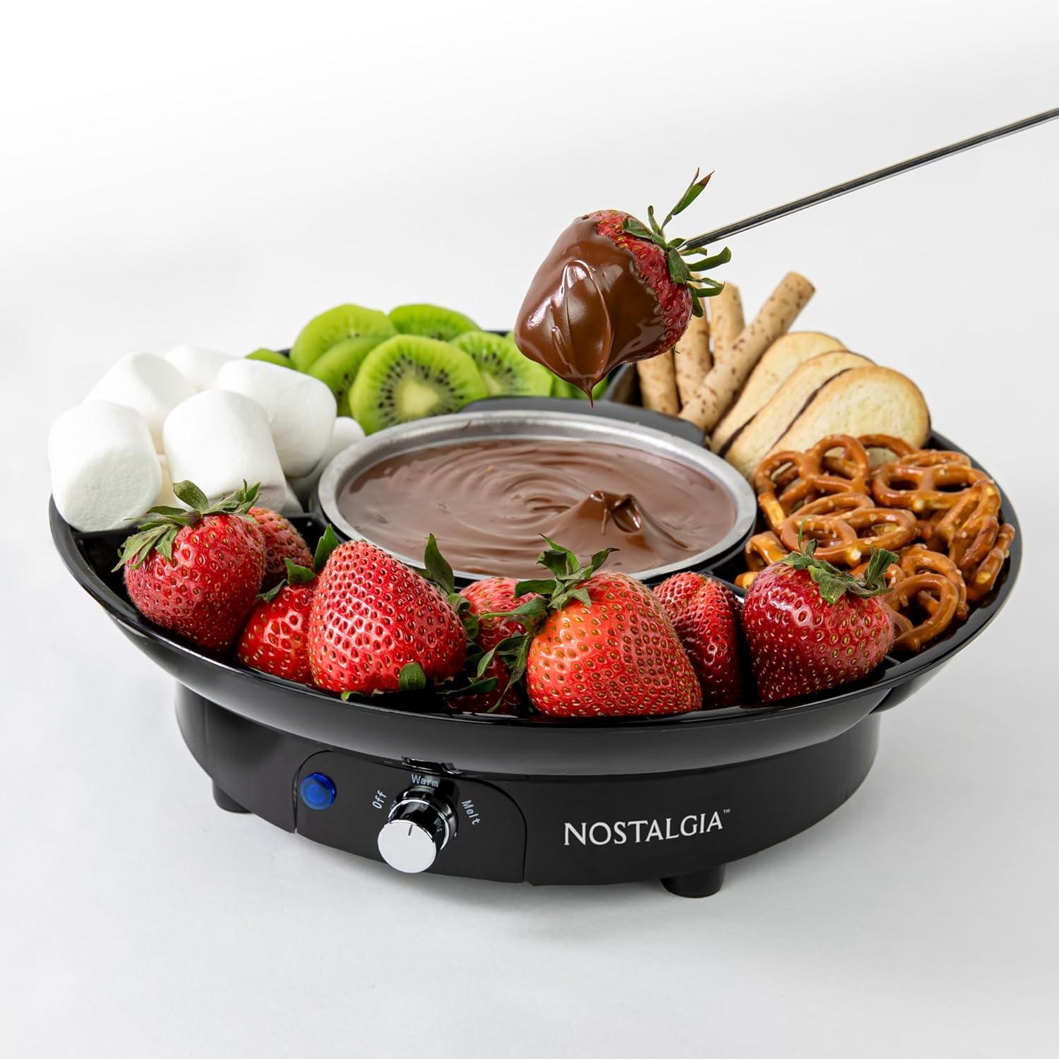 Nostalgia Nostalgia 10-Ounce Fondue Party Set