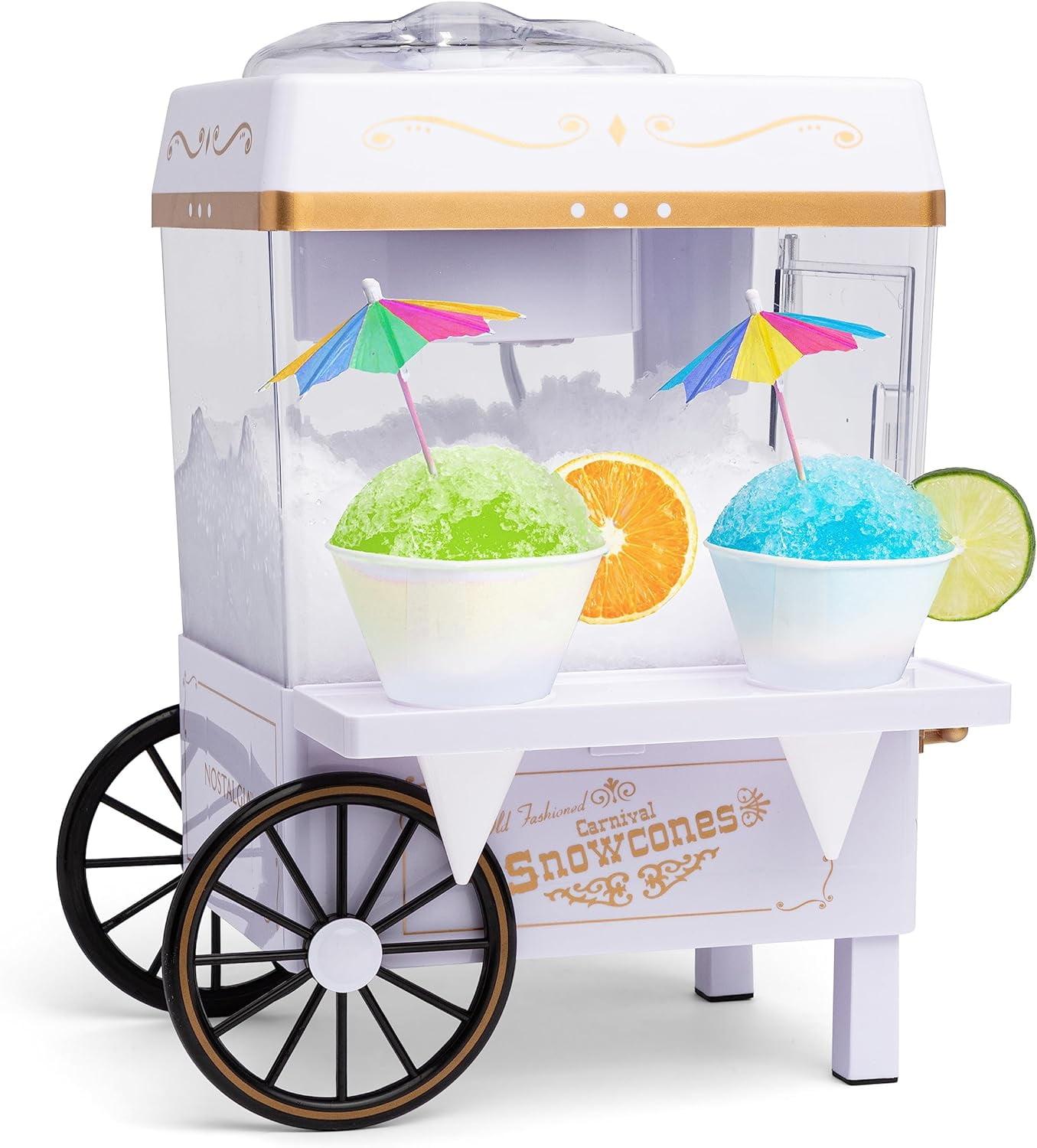 Nostalgia NSCM525WH Snow Cone Maker White