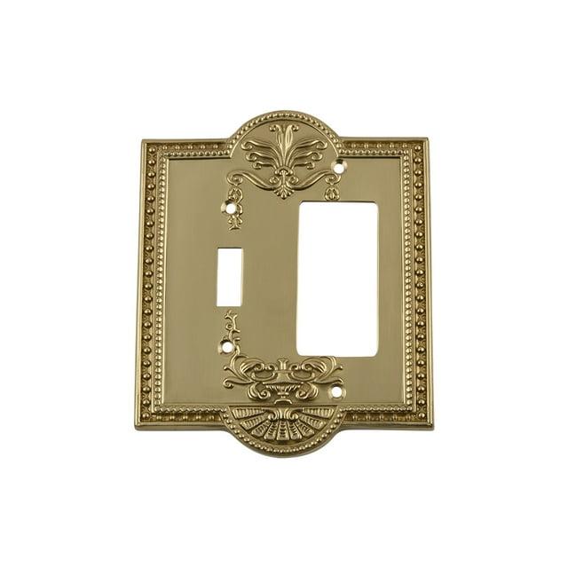 Meadows 2-Gang Toggle Light Switch / Rocker Combination Wall Plate