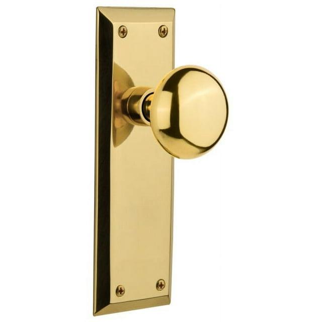 New York Plate with New York Door Knob