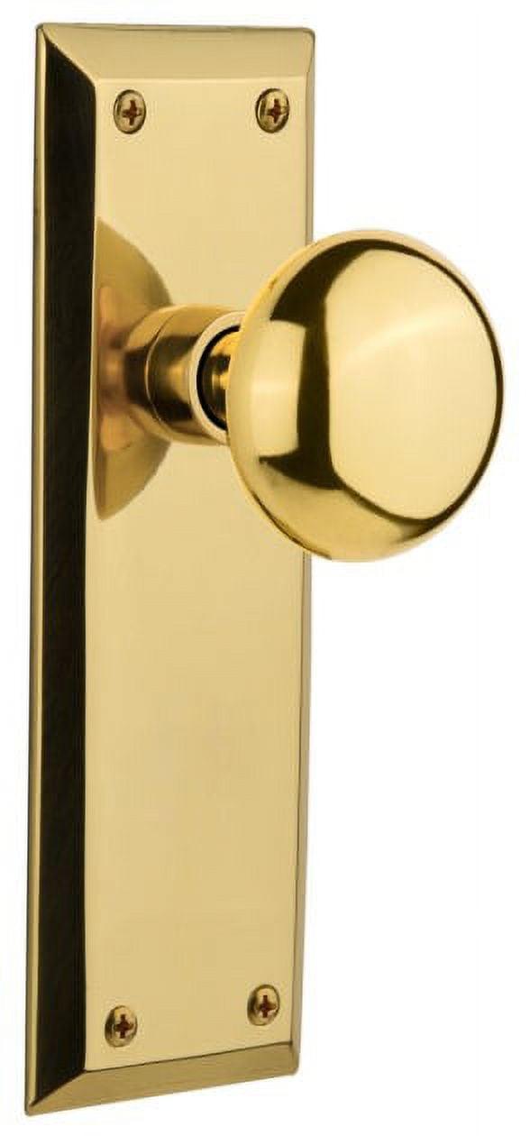 New York Plate with New York Door Knob