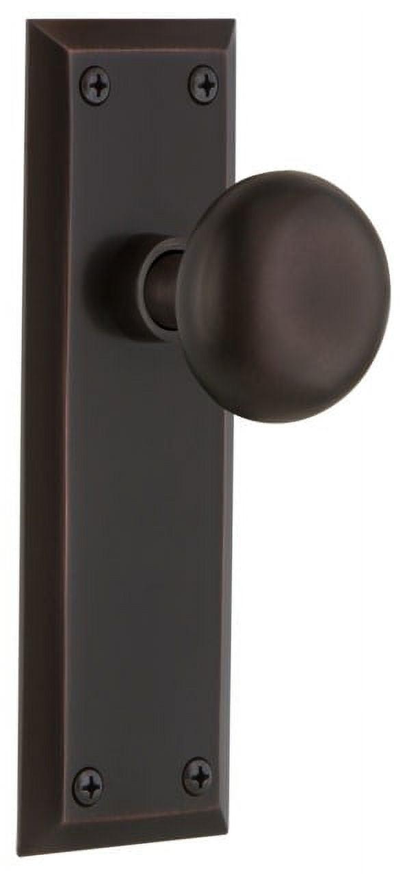 New York Plate with New York Door Knob