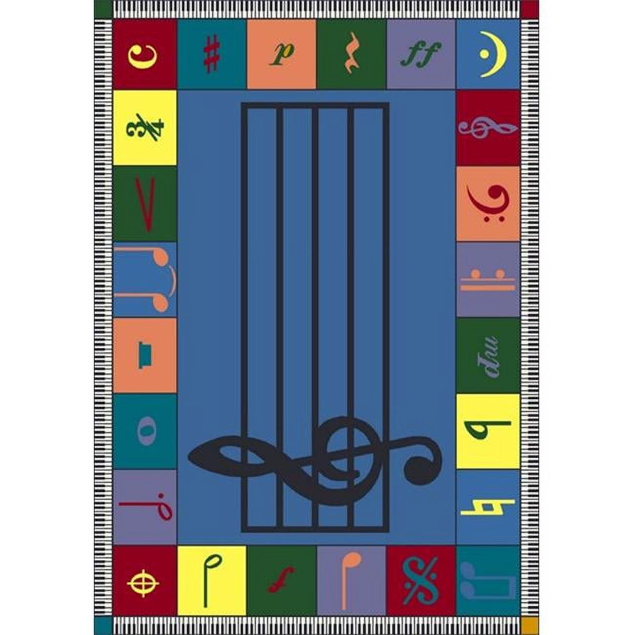 Joy Carpets Educational Note Worthy Area Rug by Joy Carpets