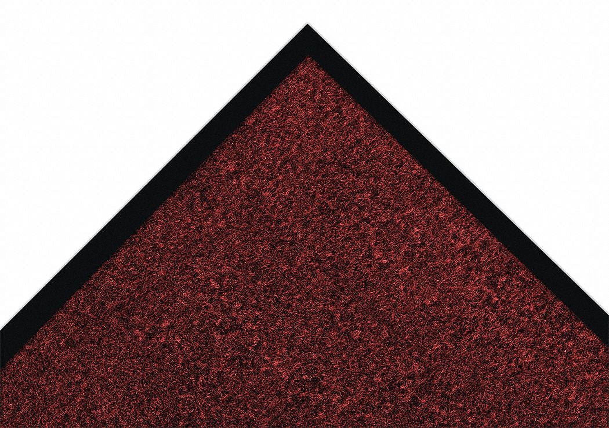 Notrax Carpeted Entrance Mat,Red/Black,4ftx6ft 130S0046RB