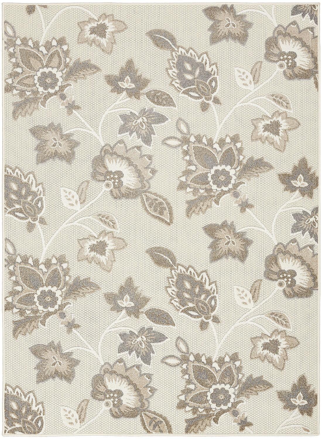 Nourison Aloha Floral Farmhouse Outdoor Rug