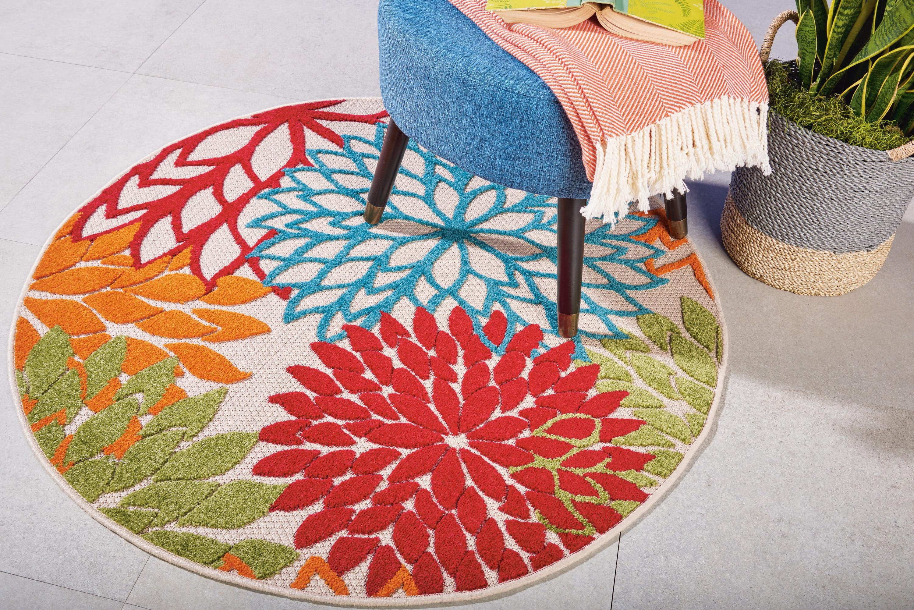 Nourison Aloha Floral Bloom Indoor Outdoor Rug