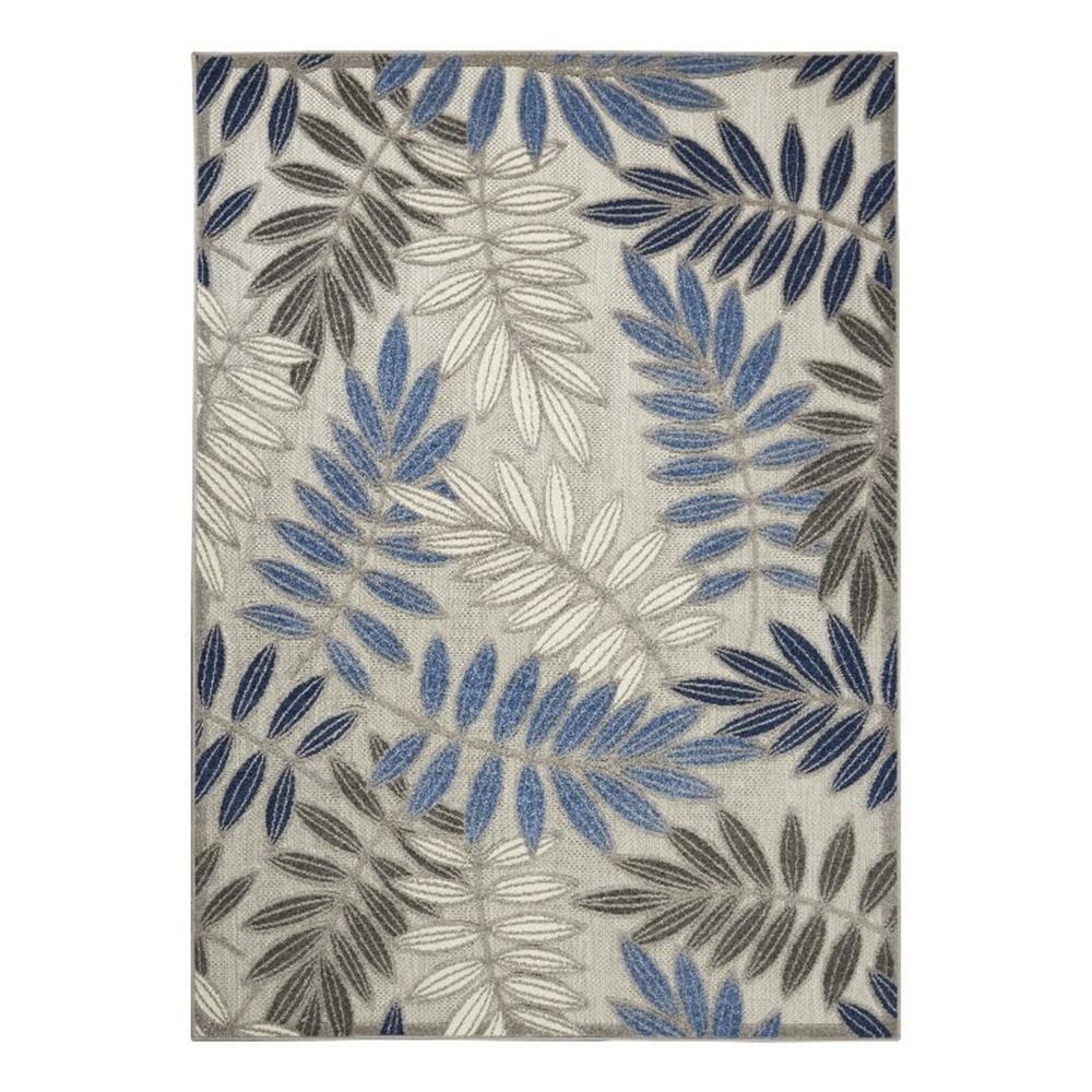 Nourison Aloha Floral Leaf Outdoor Area Rug