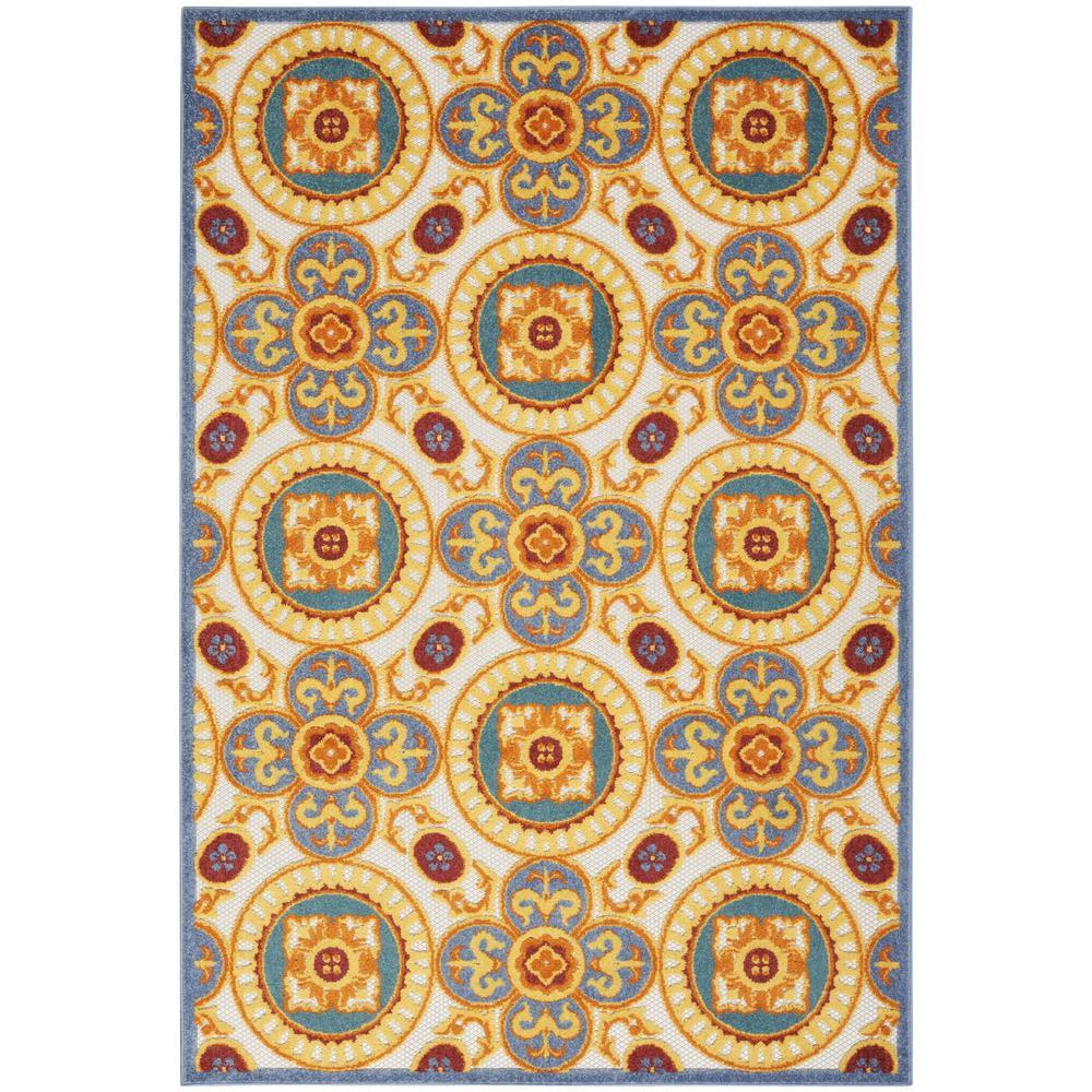 Lark Manor™ Isalia 5'3" X 7'5" Multicolor Tropical Rug