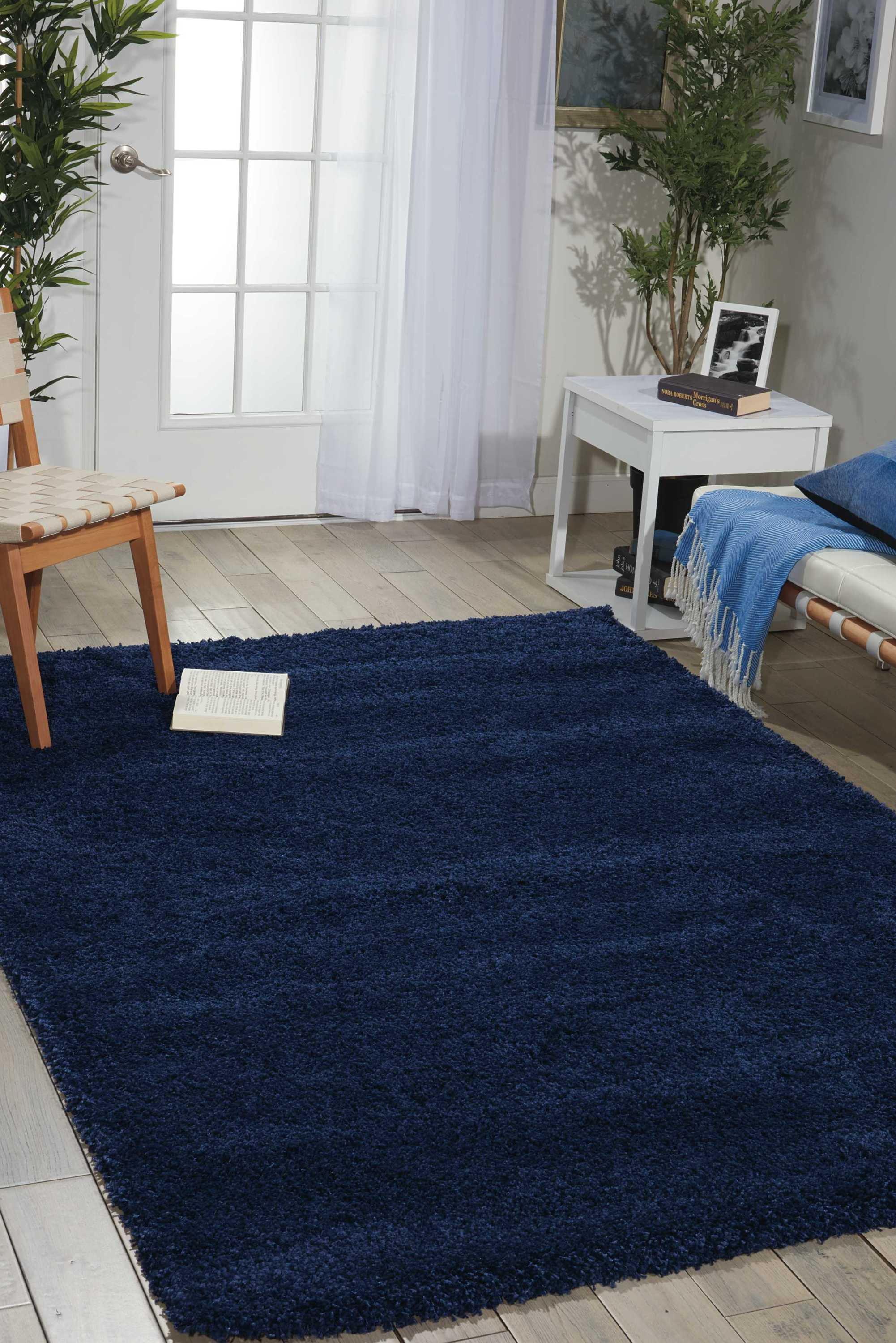 Nourison Amore Ink Shag Indoor Area Rug AMOR1 7'10" x 10'10"